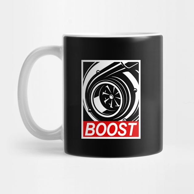 Boost Turbo  -Tuning JDM Fan & Car quote by Automotive Apparel & Accessoires